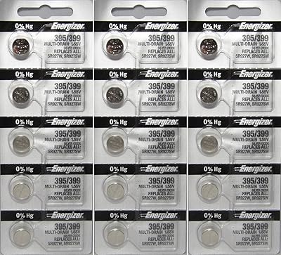 ENERGIZER 395 399 Zero Mercury Silver Oxide (SR927W SR927SW) Battery 15 ".. Great finds. Great prices. Fast shipping. That’s DIAYTAR Nigeria.