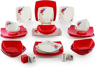 Table service 30 pieces Life Smile Porcelain Service going to the microwave.. Discover the perfect balance of price and convenience with DIAYTAR NIGERIA's nationwide e-commerce platform.