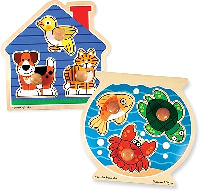 Mélissa & Doug giant wooden puzzle set.. Your ultimate shopping destination, DIAYTAR NIGERIA combines extensive selection with affordable shipping.
