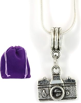 Photographer gifts jewelry necklace for camera for women plated bracelet.. DIAYTAR NIGERIA makes online shopping accessible to all with budget-friendly prices and reliable delivery.