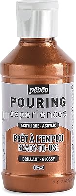 Pre -permanent acrylic paint ready to use Bebeo Boring Experiences - Perfect for fluid art, metal copper, 4 oz.. Discover why millions choose DIAYTAR for affordable online shopping with delivery in just 5-8 days.