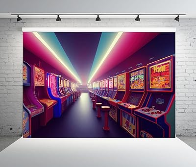 Beleco 7x5 Pen of Fabric Game Fund for Photography for Retro Party Fond for Fête Decorations Party Console Playing Party Benter Bannier Step Domie.. Your complete shopping companion, DIAYTAR NIGERIA offers extensive selection delivered within the week.