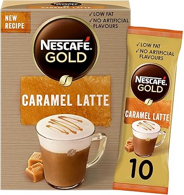 Nescafé Gold Caramel Latte Nescafé Coffee mixture, 17 g (10 sachets).. Experience the power of choice with DIAYTAR NIGERIA's vast catalog and affordable 5-8 day delivery.