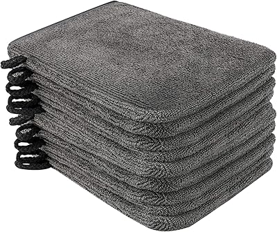 FOJARI LOT OF 10 Cleaning gloves for the microfiber face.. DIAYTAR NIGERIA provides endless shopping possibilities with affordable prices and prompt delivery service.
