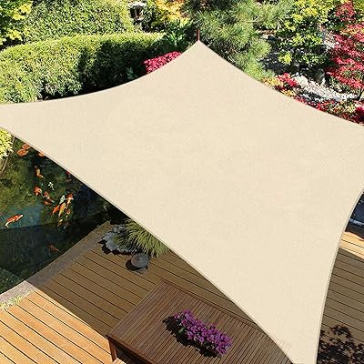 Anti-UV mofish parasol, luxury rectangular luxury parasol for balcony, swimming pool, porch, garage, beach holidays, khaki (5 m x 7 m).. Discover why millions choose DIAYTAR for affordable online shopping with delivery in just 5-8 days.