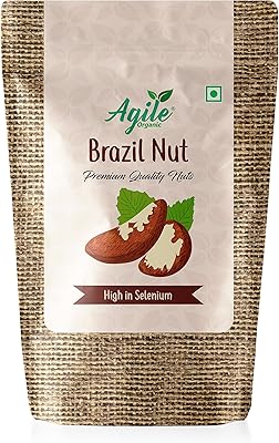 Brazil giant Brazil Biological Ajeel 500 g - whole, raw, non -salty | Strengthens immunity | Rich in selenium and magnesium.. DIAYTAR NIGERIA: Where thousands of products meet affordable prices and reliable 5-8 day delivery.