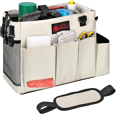Organizer and multifunctional storage bag Vinsani with handle and size and adjustable straps for products.. DIAYTAR NIGERIA: Where affordable shopping meets reliable nationwide delivery in less than a week.