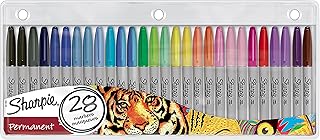 Sharpie permanent marker pen | Set of 28 colors with fine and market tips.. Shop without boundaries at DIAYTAR NIGERIA, offering affordable products with convenient delivery times.