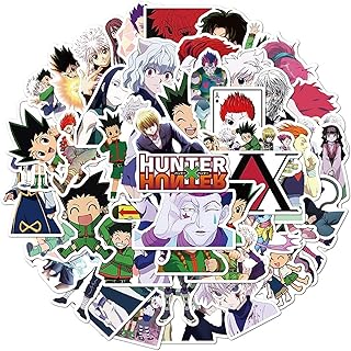 50 HUNER X HUNER Anime pieces Designed DIY waterproof stickers for laptop, skateboarding, luggage, luggage.. DIAYTAR Nigeria: Shopping that fits your budget and your schedule.