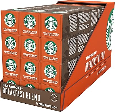 Mixture of Nespresso Breakfast from Starbucks Coffee pods with average roasting 12.. Shop across categories at DIAYTAR NIGERIA with the confidence of affordable prices and delivery within 8 days.