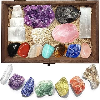 Ophila crystal healing set for beginners, set of 23 pieces.. Your shopping dreams realized through DIAYTAR NIGERIA's affordable platform with reliable delivery times.