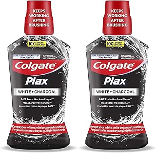COLGATE WHITE & CHARCOAL PLANE COLGATE RINCE, 500 ml - Package of 2.. Discover endless possibilities with DIAYTAR NIGERIA's extensive product range and affordable shipping.
