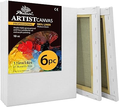 Tent web in Lin Phoenix for painting - 11 x 14 " / 6 pieces - 368.48 g Professional artist profile for oil and acrylic painting.. Shop without boundaries at DIAYTAR NIGERIA, offering extensive variety at prices you'll appreciate.