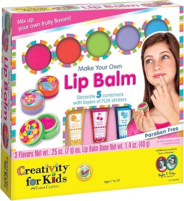 Creativity for children Create your own lip balm - Create 5 Fruit Bums.. DIAYTAR NIGERIA: Where affordability meets variety in Nigeria's most comprehensive online marketplace.