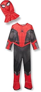 Official classic black and red disguise Spider-man no way of RUBIE's for children, luxury superhero costume for children.. DIAYTAR NIGERIA makes quality accessible with low prices and reliable 5-8 day nationwide delivery.