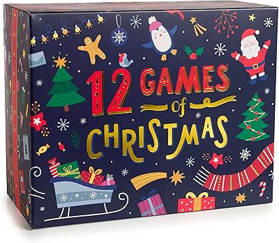 12 Christmas Games - 12 fun vacation games [Pack of family party games, adolescents and adults] - by bit that! gym.. Tired of overpriced goods and slow delivery? DIAYTAR Nigeria brings affordability and speed together with a wide selection of products.