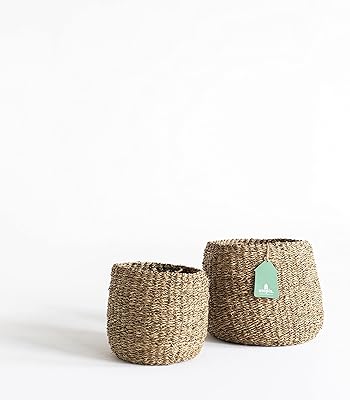 Utopia. Ronda storage basket in natural sea rod for hand for interior and outdoor decoration size S.. Experience the power of choice with DIAYTAR NIGERIA's vast catalog and affordable 5-8 day delivery.