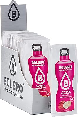 Bolero Advanced hydration drinks conventional sachets, sachets of sugar-free water aromas, calorie powdered drink (strawberry-banana).. DIAYTAR NIGERIA: Revolutionizing how Nigerians shop with affordable prices and prompt delivery services.
