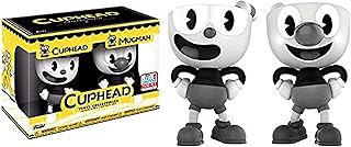 Funko Pop! Games Cuphead & Mugman - Lot of 2 exclusive vinyl figurines [black and white].. Experience retail therapy without the financial stress at DIAYTAR NIGERIA's affordable e-commerce platform.