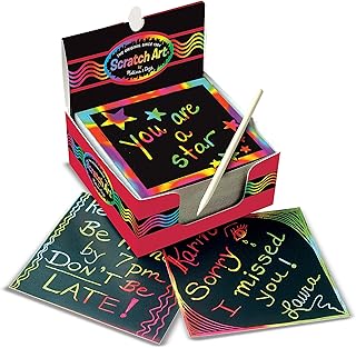 Mini Melissa & Doug rainbow notes with wooden pen, 125 pieces.. DIAYTAR NIGERIA: Empowering Nigerians with access to affordable products and reliable 5-8 day delivery.