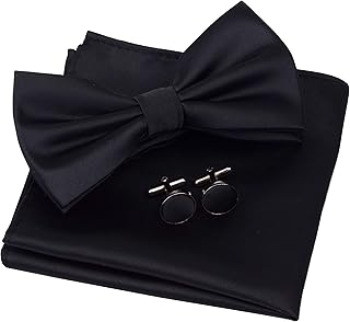 Gusleson pre-rissted tie with a plain-colored double color for men, square sleeve tie with gift box.. Find everything you need at prices you'll love with DIAYTAR NIGERIA's comprehensive e-commerce platform.