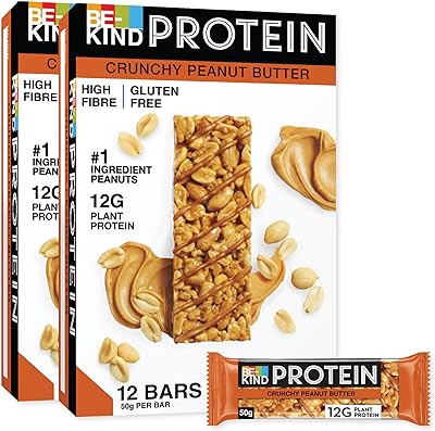 Crispy protein bar with Be-Kind peanut butter, 24, 50 g package each.. No delays, no drama — just fast, affordable shopping with DIAYTAR Nigeria.