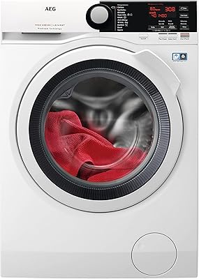 AEG - Front loading washing machine - Pro Steam, 8 kg, 1400 rpm - LFB7E8431B - Made in Italy - 1 year warranty.. DIAYTAR NIGERIA: Making online shopping accessible with affordable prices and nationwide delivery service.