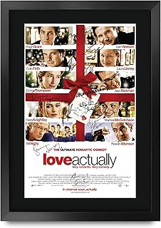 HWC Trading FR A3 Love Actually Hugh Grant film poster, Colin Firth, Emma Thompson Gifts Printed Poster Signed with Autograph Photo for Film Souvenir Fans - A3 Box.. DIAYTAR NIGERIA: Nigeria's answer to affordable online shopping with reliable 5-8 day delivery guarantee.