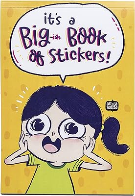 Alicia Souza's big book of stickers | 12 pages of stickers | About 420 stickers in total | For laptops and notebooks.. DIAYTAR NIGERIA: Making online shopping accessible to all Nigerians with our affordable platform.