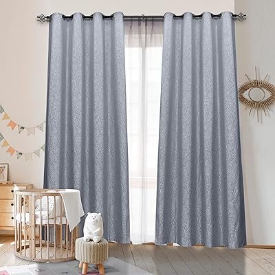100 % blackout jacquard curtains Black Key with windows for windows, bedroom, living room, dining room, home office, thermal insulation to reduce noise and light.. DIAYTAR NIGERIA: Where smart shoppers find everything they need at prices they can afford.