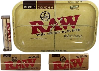 Set of raw rolling trays raw threads with 110 mm roller and King size roller leaves (small).. Experience the future of online shopping with DIAYTAR NIGERIA's extensive product range and competitive pricing.