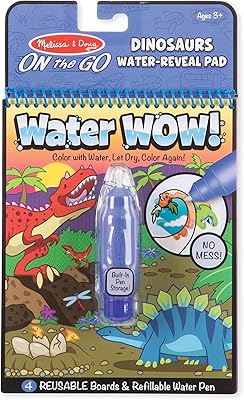 Melissa & Doug Water Wow - Dinosaur Drawing Aquarelle Painting Set.. Shop from Nigeria's largest product selection at DIAYTAR, with budget-friendly prices and swift delivery.