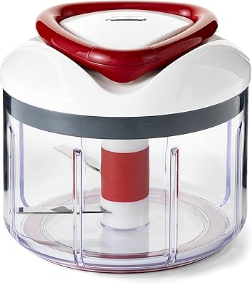 Portable clipper and Manual Culinary Robot Zelis Easy Pull - Chop and chop vegetables, red/white, capacity of 750 ml.. DIAYTAR NIGERIA: Making online shopping accessible to all Nigerians with our affordable platform.