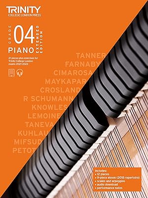 Piano examination parts of the London Trinity College and Exercises 2021-2023: 4th year - Extended edition.. DIAYTAR NIGERIA makes quality accessible with our affordable prices and dependable delivery service.