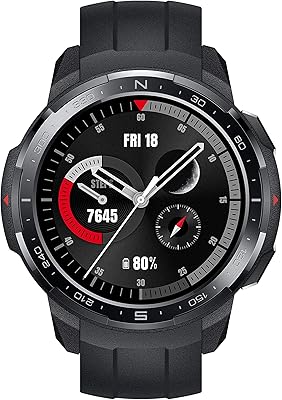 Watch Honor GS PRO, Autonomy of 25 days, Outdoor GPS navigation with backwards, weather alerts, several ski modes, monitoring of the heart rate 24/7, storage of 500 songs - Black Anthracite.. Find more for less — only on DIAYTAR Nigeria.