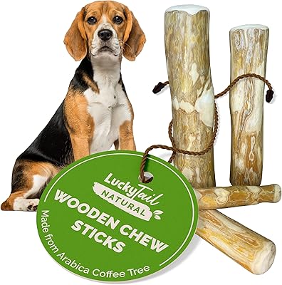 Wooden stick Lucky Tail Chewing toy for dogs for caféier.. DIAYTAR NIGERIA brings the market to your screen with thousands of affordable products delivered to your door.