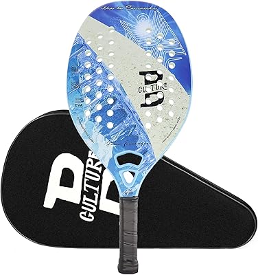 Professional beach tennis racket light carbon flexible carbon EVA with 22 mm storage bag.. DIAYTAR NIGERIA: Your affordable shopping destination with thousands of products delivered in days.