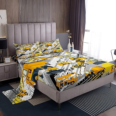 Bedroom set for children with cartoon cars, full size for boys and adolescents, set of super soft and breathable bed sheets for children and adolescents, 4 rooms.. Your shopping needs fulfilled through DIAYTAR NIGERIA's extensive selection and nationwide delivery.