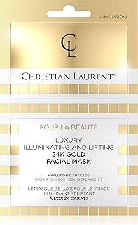 Luxury facial mask enlightening and lifting with 24 carat gold 2 x 5 ml.. DIAYTAR NIGERIA: Your partner in affordable online shopping with dependable delivery within 8 days.
