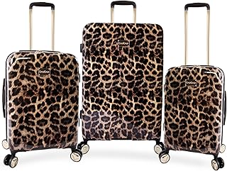 Set of 3 Adriana spinner luggage for woman leopard headlines.. Shop smart with DIAYTAR NIGERIA, offering a vast product range delivered to your doorstep within a week.