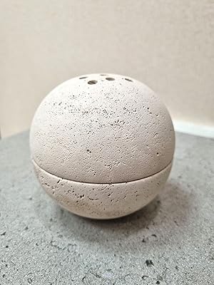 Travertine natural stone circular carrier (1 room) 10x10x10 cm.. Nigeria's most loved e-commerce platform delivers affordable shopping solutions to your doorstep.