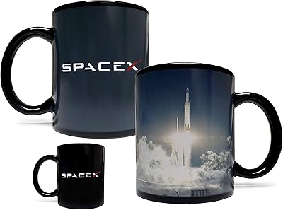 Speaks Falcon Rocket Launch Change and Hot Change Cup 31 ml - Black ceramics - Mousse box protection - Espace/Science/Nasa/Tesla/Rocket Gift.. Shop across categories at DIAYTAR NIGERIA with the confidence of prompt and budget-friendly delivery.
