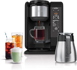 Coffee machine and hot and cold tea ninja cp307 with intelligence.. Shop like never before with DIAYTAR NIGERIA's comprehensive marketplace and budget-friendly shipping.