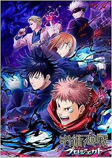 Kayook poster characters from the anime jujutsu kaisen printed on canvas for living room decoration, gift for boys (without frame, kyo-jujutsu kaisen 3-1 piece).. DIAYTAR NIGERIA: Where shopping is affordable, selection is vast, and delivery is always reliable.