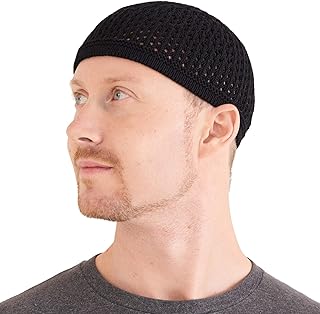 Cotton knitted woolen hat for men - Prayer Hat in summer in mesh.. Shop anytime, receive on time — only with DIAYTAR Nigeria.