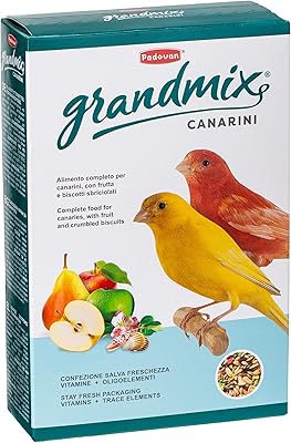 Aliment CompleT Padovan Grand Mix Canarini, multicolored, 400 g, pp00275.. DIAYTAR NIGERIA brings retail convenience to your screen with affordable prices and dependable shipping.