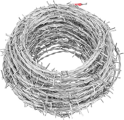 Barbelled wire wire roller barbed wire fence 1.8 mm 20 m Easy to fold barbed wire fence, perfect for outdoor crafts.. Shop without limits at DIAYTAR NIGERIA and receive your purchases at budget prices within the week.