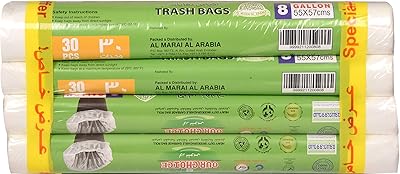 8 -room sloping trash bag, 4 pieces (55 cm x 57 cm x 30 pieces))).. DIAYTAR NIGERIA: Where every search leads to affordable products delivered promptly across Nigeria.