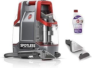 HOOVER SPOTLESS FH11300PC Portable anti-stain cleaner for carpets and furnishings, red, impeccable red 'manufacturer's guarantee for at least a year' '.. Experience shopping freedom with DIAYTAR NIGERIA's vast catalog and nationwide 5-8 day shipping.