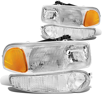 DNA MOTORing HL-OEM-DAN99-4P REGINAL LIGHTHER BULGE + BUSCHOP BULB Compatible with Sierra/Yukon Denali 01-06.. Shopping made simple with DIAYTAR NIGERIA's vast selection and budget-friendly nationwide delivery.